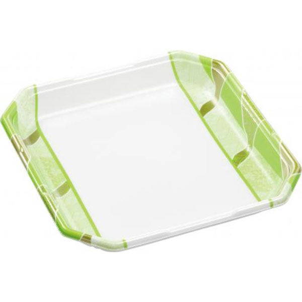 エフピコ 発泡トレー しゃぶしゃぶ3人浅LS 鮮彩緑 40130338 1ケース(400個(50個×8))（直送品）