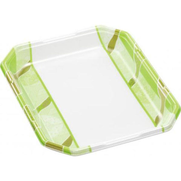 エフピコ 発泡トレー しゃぶしゃぶ長2.5人浅LS 鮮彩緑 40132538 1ケース(900個(50個×18))（直送品）