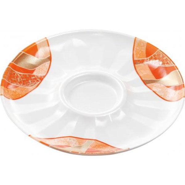 エフピコ 発泡トレー しゃぶしゃぶ255 本体 鮮彩オレンジ 42210255 1ケース(400個(50個×8))（直送品）