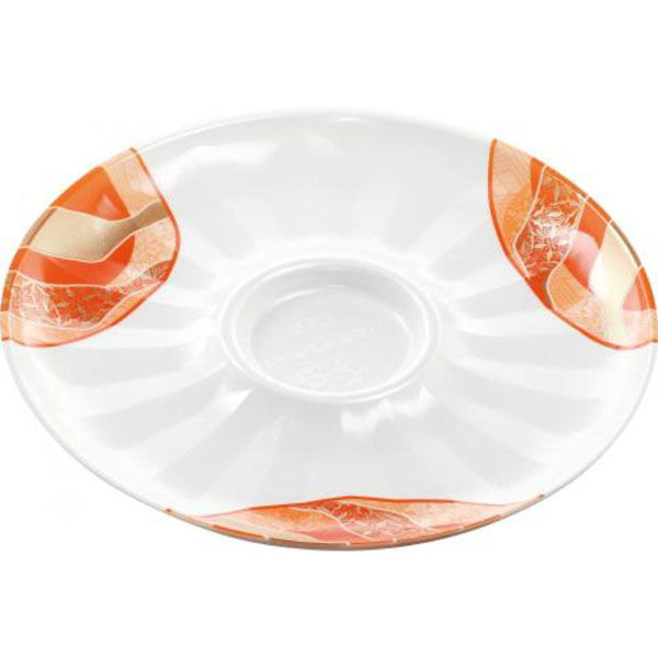 エフピコ 発泡トレー しゃぶしゃぶ275 本体 鮮彩オレンジ 42210275 1ケース(400個(50個×8))（直送品）