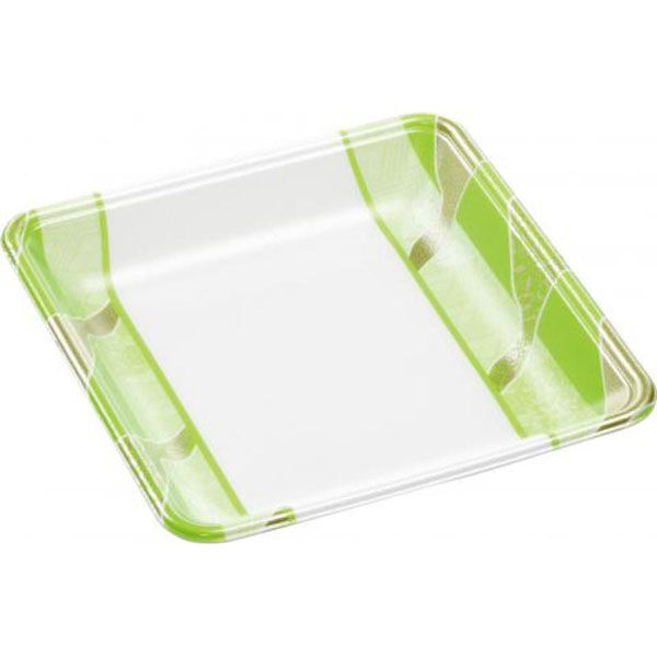 エフピコ 発泡トレー FLB-A20-30 鮮彩緑 4F170206 1ケース(1200個(100個×12))（直送品）