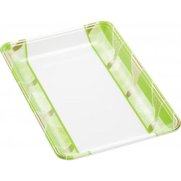 エフピコ 発泡トレー FLB-A28-30 鮮彩緑 4F170286 1ケース(900個(100個×9))（直送品）