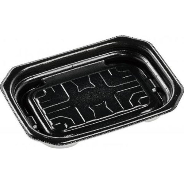 エフピコ 惣菜容器 MFPパシオ15-11 黒 4M007011 1ケース(1500個(50個×30))（直送品）
