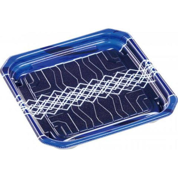 エフピコ 惣菜容器 MFPパシオ18-18 チアブルー 4M007053 1ケース(600個(50個×12))（直送品）