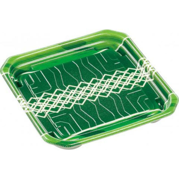 エフピコ 惣菜容器 MFPパシオ18-18 チアグリーン 4M007055 1ケース(600個(50個×12))（直送品）