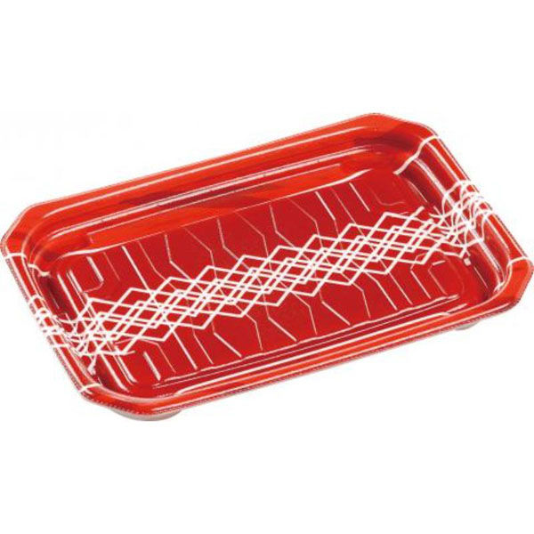 エフピコ 惣菜容器 MFPパシオ22-15 チアレッド 4M007094 1ケース(600個(50個×12))（直送品）