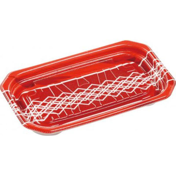 エフピコ 惣菜容器 MFPパシオ19-11 チアレッド 4M007184 1ケース(1000個(50個×20))（直送品）