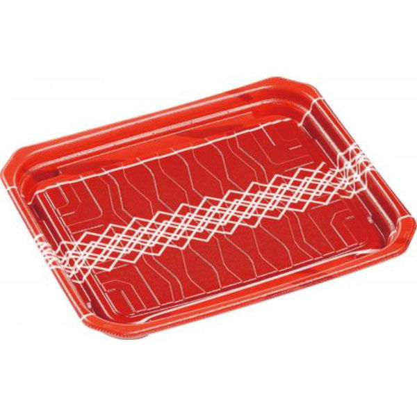 エフピコ 惣菜容器 MFPパシオ23-19 チアレッド 4M007204 1ケース(450個(50個×9))（直送品）