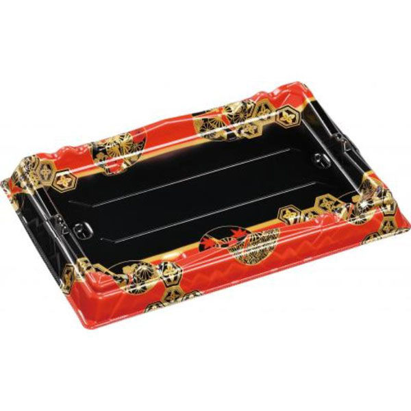 エフピコ 寿司桶 氷河桶30-20PT平安赤 52013023 1ケース(240個(10個×24))（直送品）