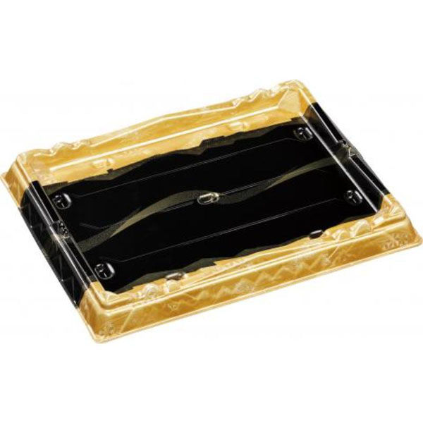 エフピコ 寿司桶 氷河桶33-25PT山瀬金 52013351 1ケース(200個(10個×20))（直送品）