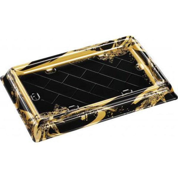 エフピコ 寿司桶 祝賀桶30-19 18貫PTおり姫金 53623019 1ケース(240個(10個×24))（直送品）