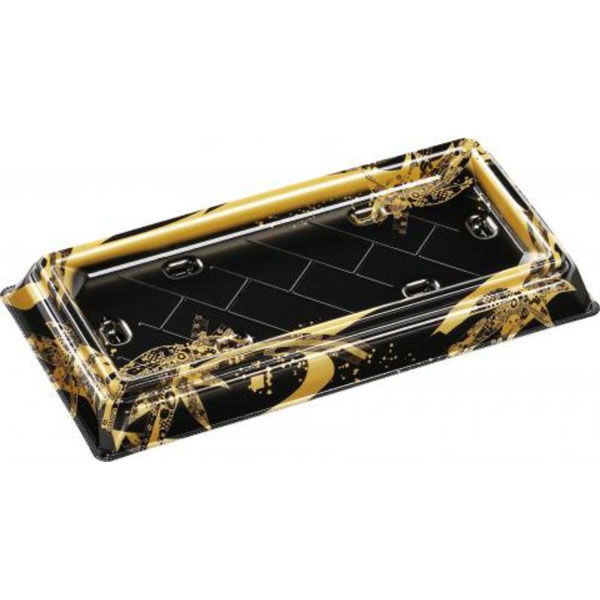 エフピコ 寿司桶 祝賀桶30-14 12貫PTおり姫金 53623014 1ケース(400個(50個×8))（直送品）