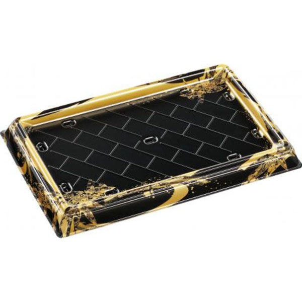 エフピコ 寿司桶 祝賀桶38-24 36貫PTおり姫金 53623824 1ケース(100個(10個×10))（直送品）