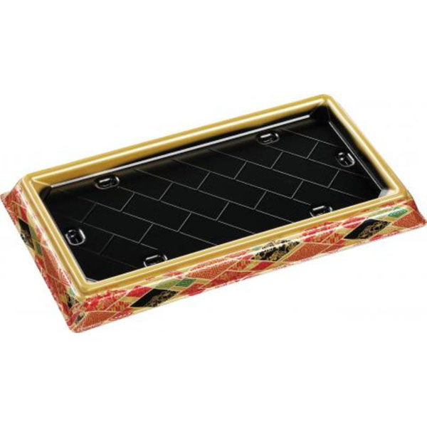 エフピコ 寿司桶 祝賀桶35-19 24貫PT万福金 53643519 1ケース(200個(10個×20))（直送品）