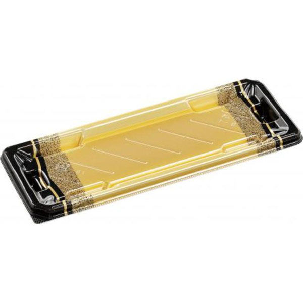 エフピコ 寿司容器 麗角 1-6 箔おし金 54010106 1ケース(600個(50個×12))（直送品）