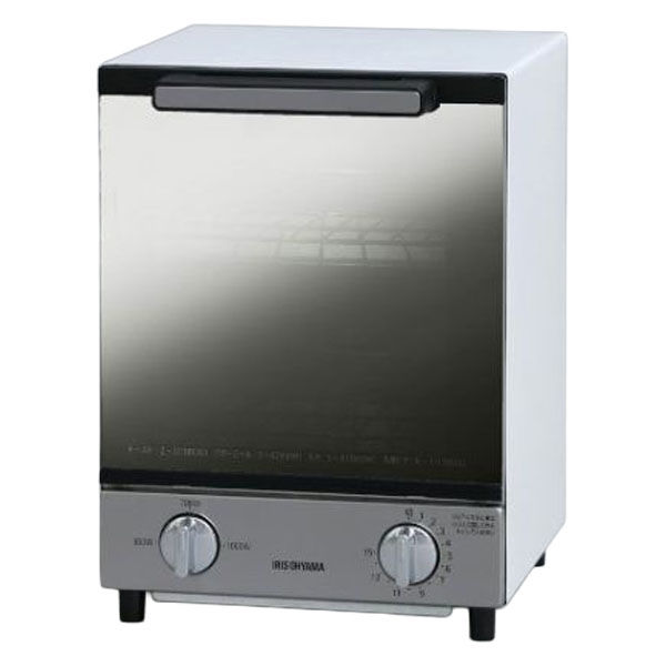 アイリスオーヤマ ミラーオーブントースター縦型 MOT-012 561971 1袋(1個)（直送品）