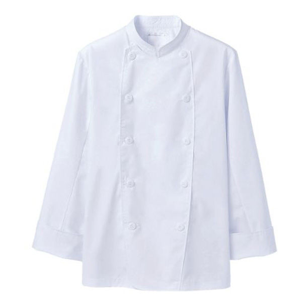 住商モンブラン 6-623_5L コックコート 兼用 長袖 白 5L 1ケース(1個)（直送品）