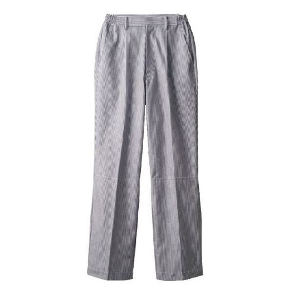 住商モンブラン カジュアルパンツ パンツ 兼用 紺ストライプ M 7-903_M 1袋(1個)（直送品）