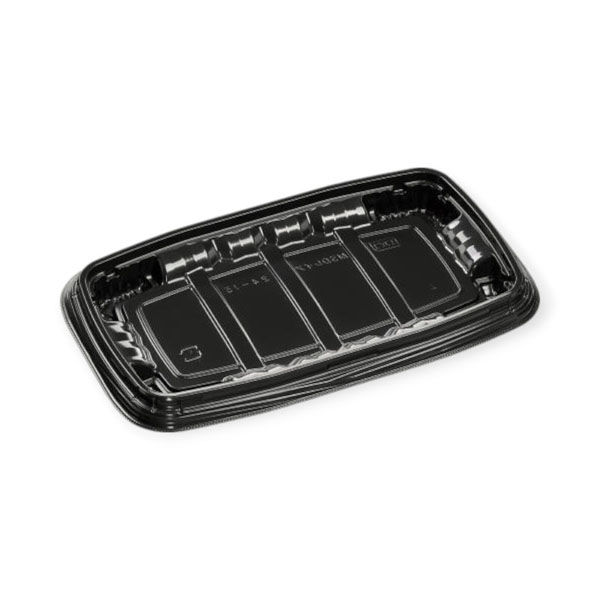 エフピコ 弁当容器 MSDレイア24-15 黒 7E012443 1ケース(600個(50個×12))（直送品）