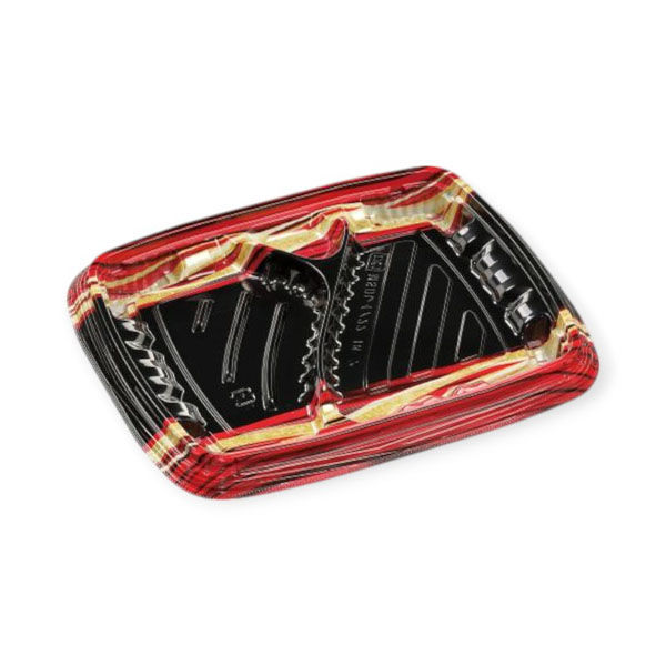 エフピコ 弁当容器 MSDレイア22-18-2 ミラージュR 7E022222 1ケース(600個(50個×12))（直送品）