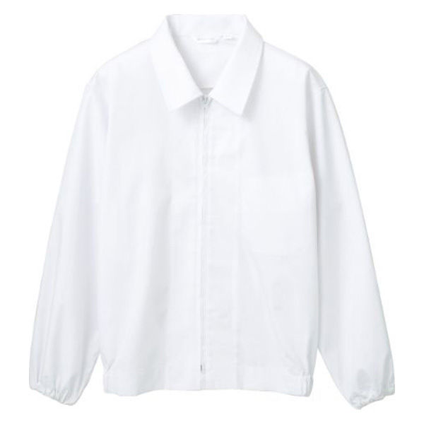 住商モンブラン 白衣 8-711_SS ジャンパー 兼用 長袖 白 SS 1ケース(1個)（直送品）