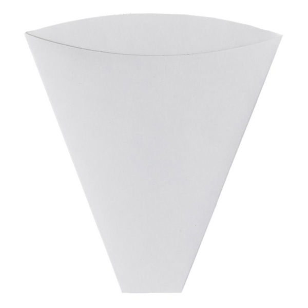 天満紙器 クレープ袋 TSK10 無地三角袋T02 白ラミ 8906526 1ケース(3000個(100個×30))（直送品）