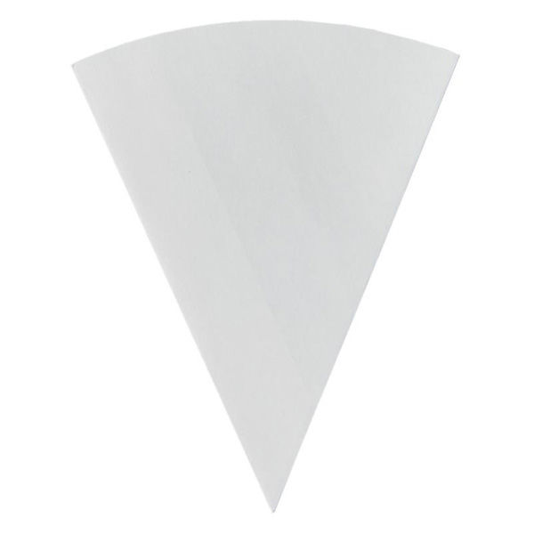 天満紙器 コーンスリーブ TSK24 ワッフルコーンL-043(白) 8906535 1ケース(2500個(100個×25))（直送品）