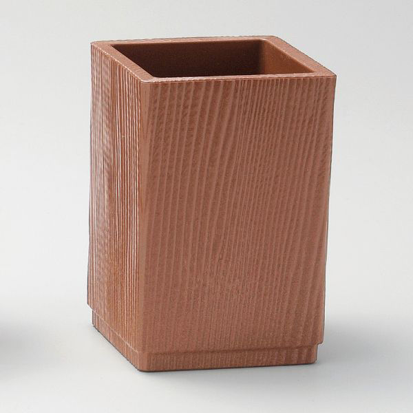 マイン M44-128 箸立て ライトブラウン 1ケース(40個(1個×40))（直送品）