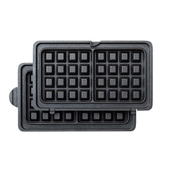 三栄コーポレーション ワッフルプレートセット PMCBK-10BS-WF 1ケース(1個)（直送品）