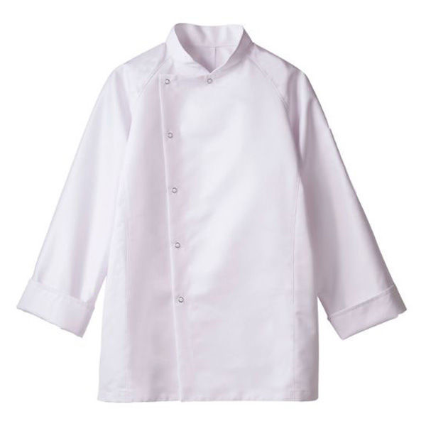 住商モンブラン RT6631-2_3L コックコート 兼用 長袖 白 3L 1ケース(1個)（直送品）