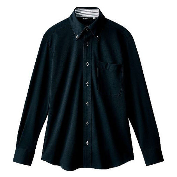 MONTBLANC（住商モンブラン） 事務服 ユニセックス 長袖ストレッチニットシャツ ZK2711