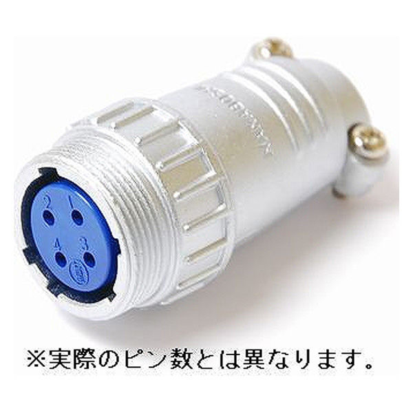 七星科学研究所 NJCアダプター(シェルφ16・5極) NJC-165-AdF 1個（直送品）