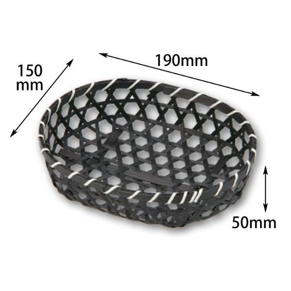 アサヒグリーン 装飾品 六ッ目 小判 BK 3424 1ケース(288個(1個×288))（直送品）