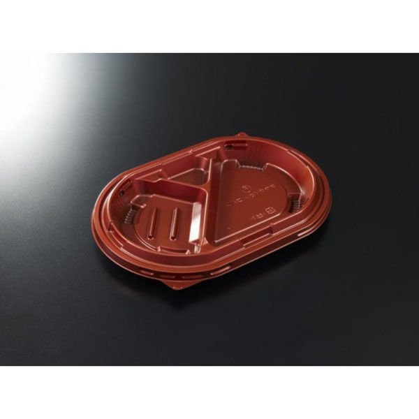 中央化学 弁当容器 CT宝台膳 小判 メタDR 身 00772338 1袋(50個)（直送品）