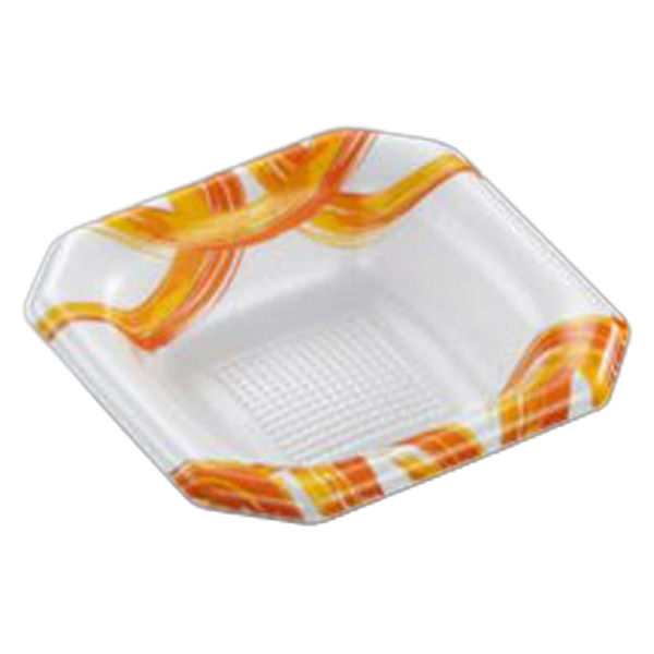 中央化学 軽食容器 デリカッテ 12-12 満天OR 00743513 1ケース(2500個(50個×50))（直送品）