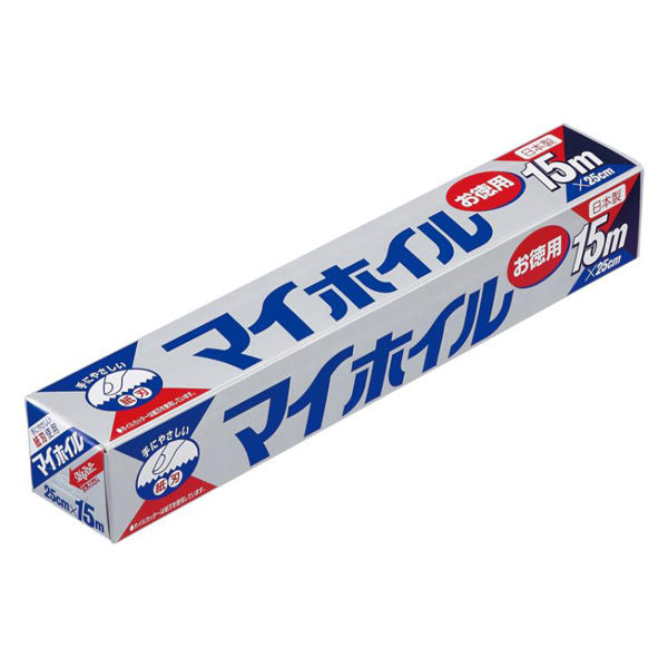 UACJ製箔 アルミホイル マイホイルレギュラー15m 00794297 1ケース(60個(1個×60))（直送品）