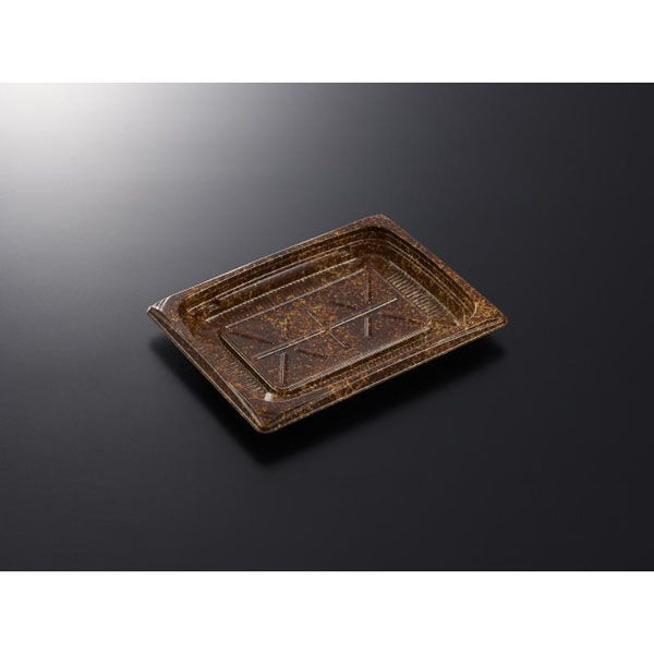 中央化学 軽食容器 CT 葵 16-12A せとBR-BK 身 00759464 1袋(50個)（直送品）