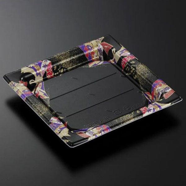 中央化学 寿司桶 祗園15 にぎわいBK-BK 身 00301328 1ケース(300個(50個×6))（直送品）