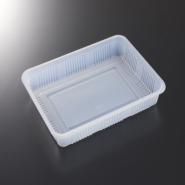 中央化学 弁当容器 HS-10 身L 00762120 1ケース(600個(100個×6))（直送品）