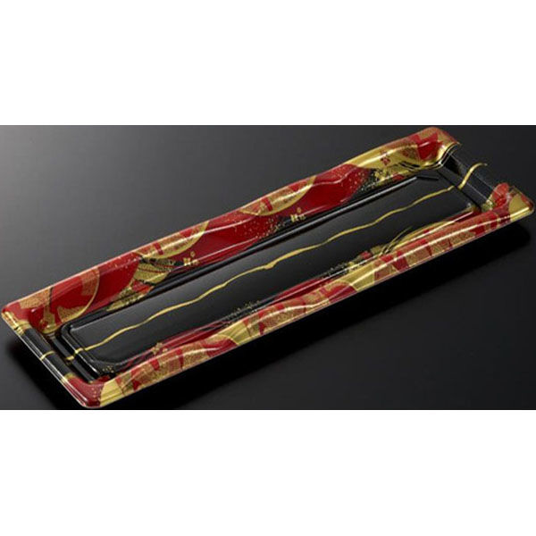 中央化学 寿司容器 豊味 8-1 けんらんR 身 00697249 1ケース(1200個(50個×24))（直送品）