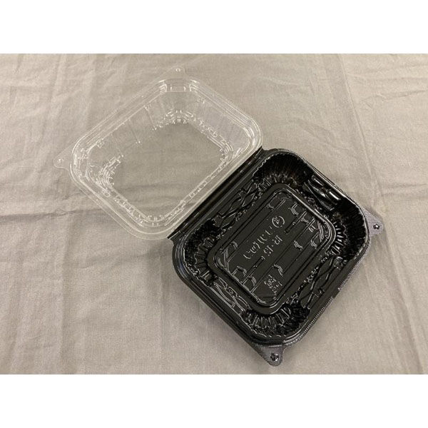 中央化学 フードパック ワンパック15-12 黒 00782198 1ケース(1200個(50個×24))（直送品）