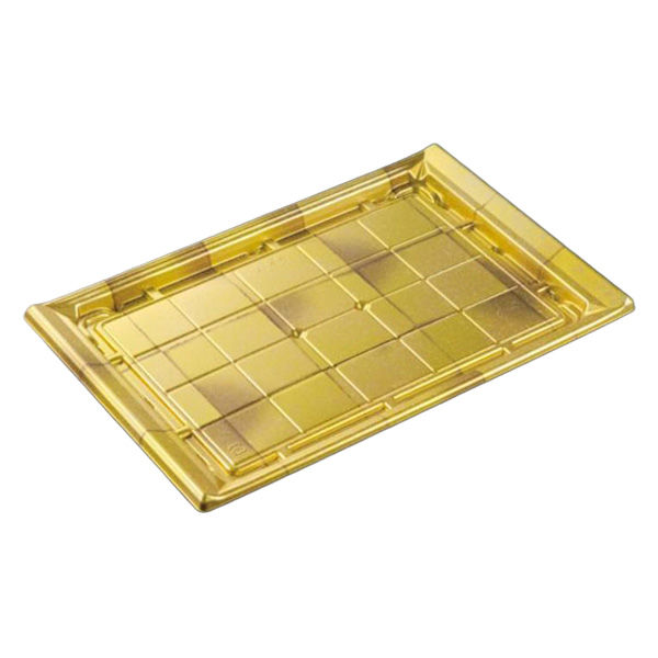 中央化学 刺身容器 CF宴角 45-30 煌々G-BK 身 00763988 1ケース(120個(10個×12))（直送品）