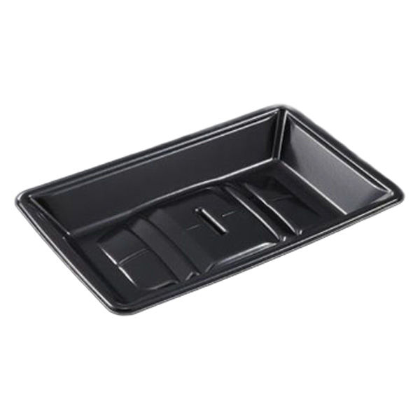 中央化学 発泡トレー 美栄え桶 25-15 黒 00770175 1袋(50個)（直送品）