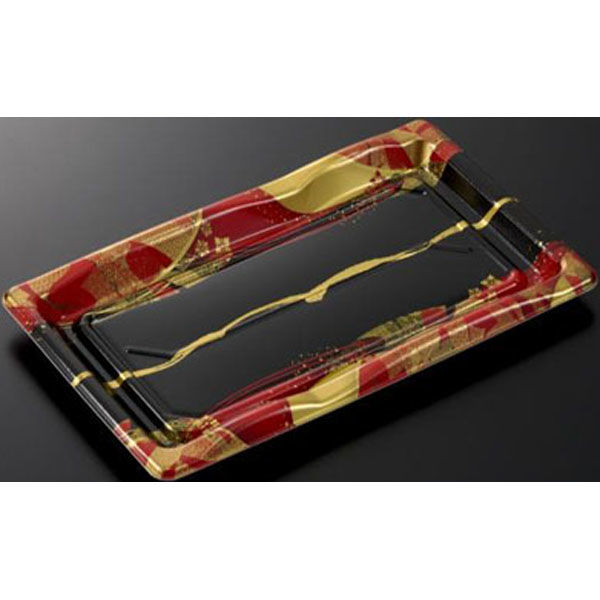 中央化学 寿司容器 豊味 10-2 けんらんR 身 00691542 1ケース(1200個(50個×24))（直送品）