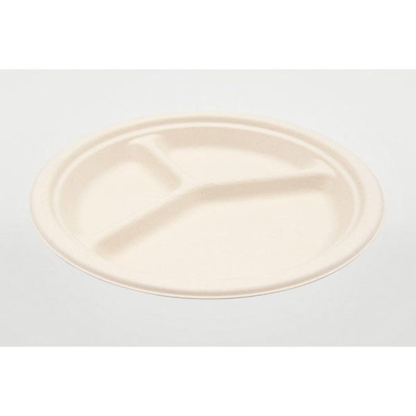 パックスタイル パルプモールド MB丸プレート250-3 00785915 1袋(50個)（直送品）