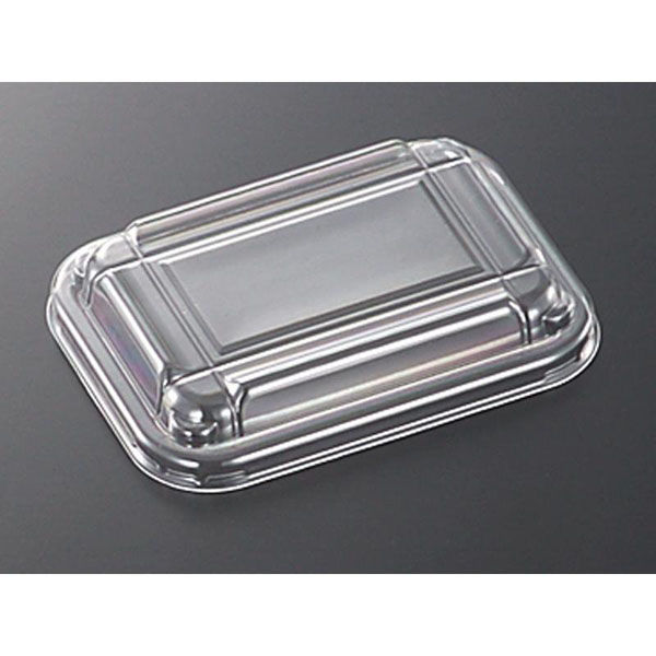 中央化学 CF キャリア 2 透明蓋L 00496533 1ケース(2000個(50個×40))（直送品）