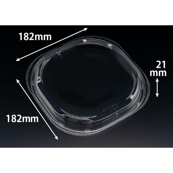 リスパック バイオ リーフボウル 18-18-OC PBPX290 1袋(50個)（直送品）