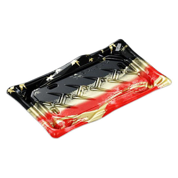 中央化学 寿司容器 剣 10-2 はな楽R 身 00601103 1袋(50個)（直送品）