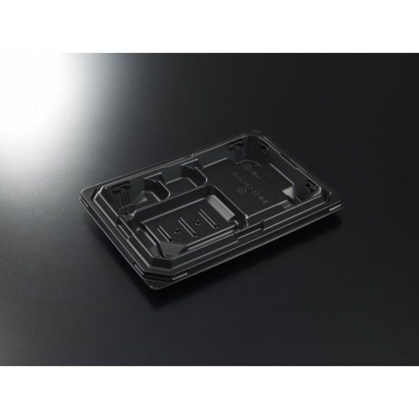中央化学 弁当容器 CT宝台膳 23-16E BK 身 00772370 1ケース(600個(50個×12))（直送品）
