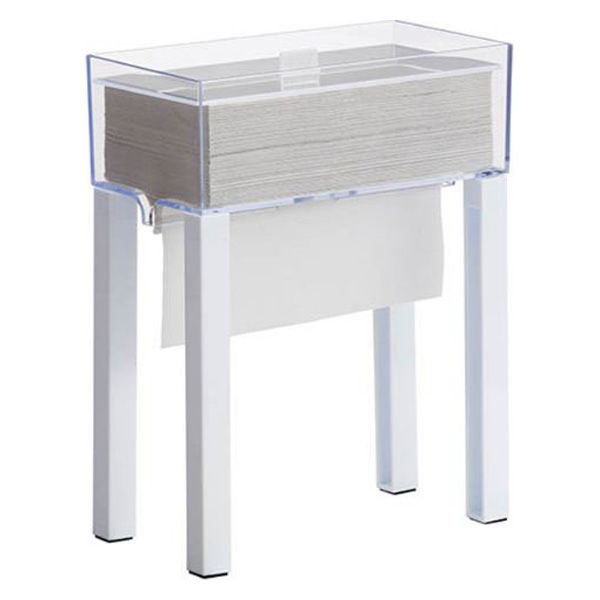 富士パックス販売 プルダウンペーパータオルケース 9154 1ケース(24個(1個×24))（直送品）